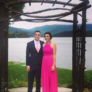 Pink Bridesmaid Dress